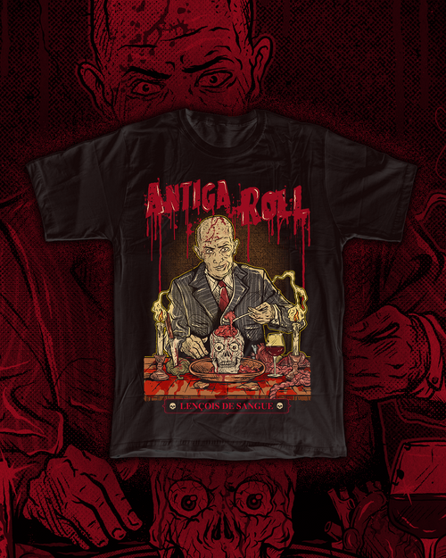 Camiseta Antiga Roll "Lençóis de Sangue"